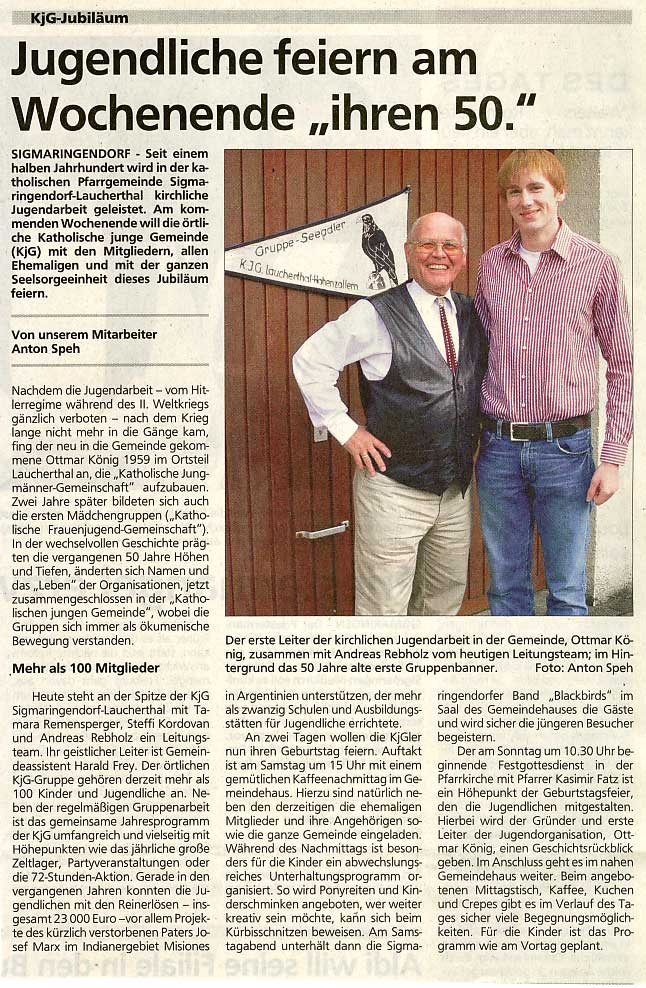 Vorbericht in der Schw�bischen Zeitung