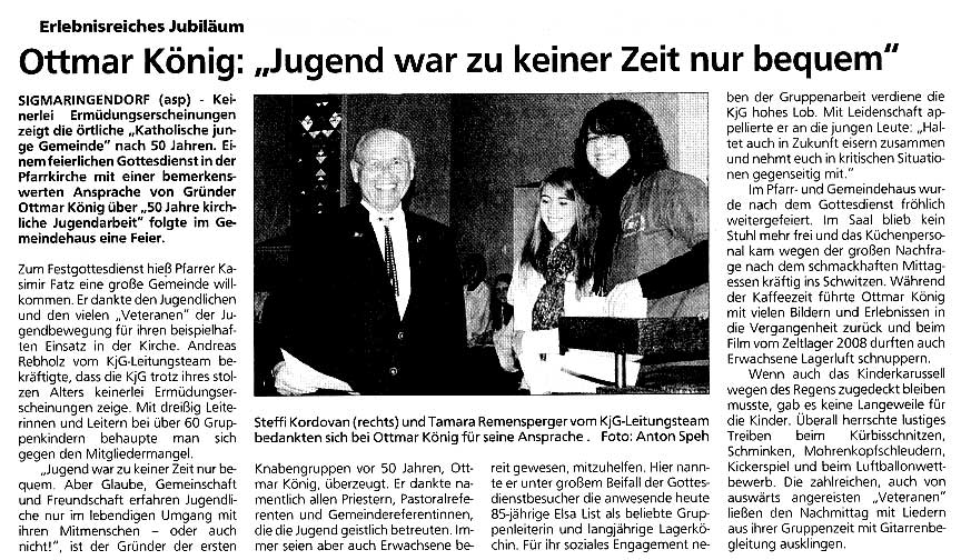 20.10.09 Bericht in der Schw�bischen Zeitung