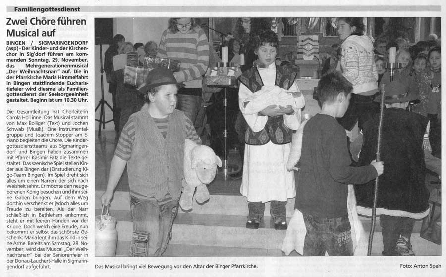 20.10.09 Bericht in der Schw�bischen Zeitung